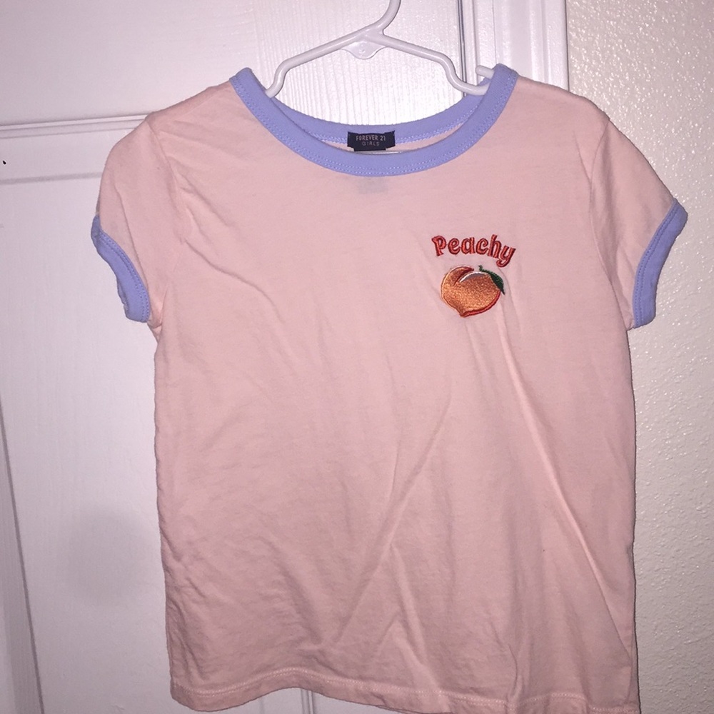Forever 21 peach shirt